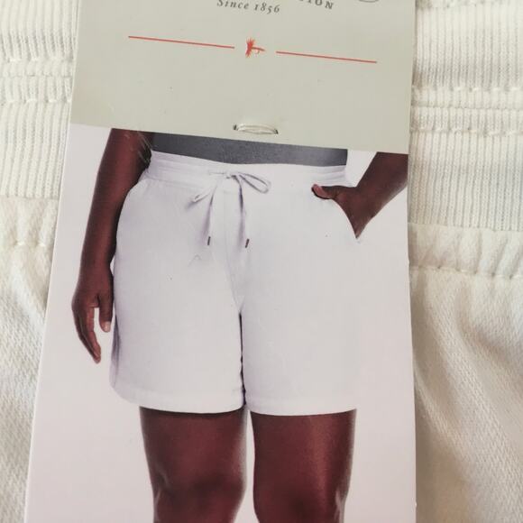 NWT Orvis Classic Collection Drawstring Shorts Womens XXL Cream Off White - Picture 5 of 7